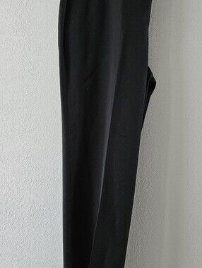 Stafford Black Men’s Dress Pants 42x30 NWT Coolmax With Stretch Waist Black